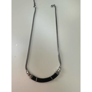 Keep Collective Necklace with double chain and leather